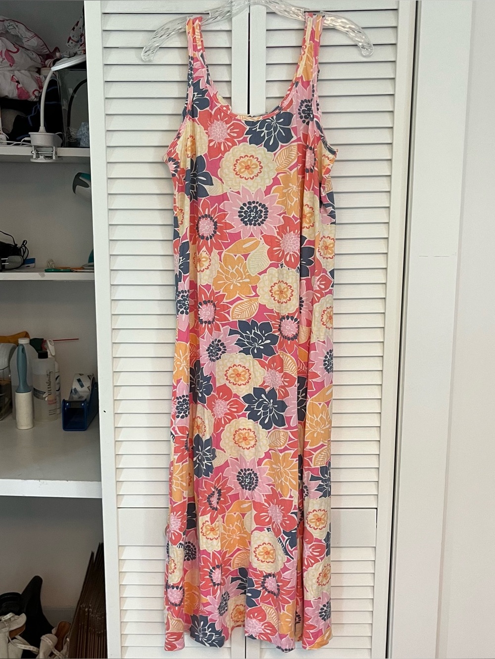 Garnet Hill 100 percent cotton nightgown Sz Medium - Picture 3 of 10